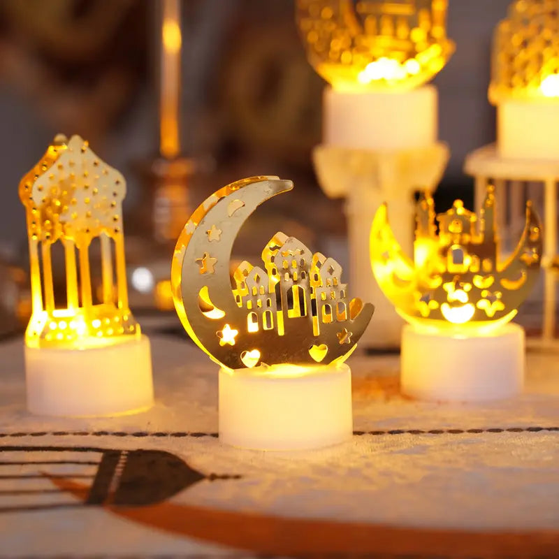 6pcs LED Ramadan & EID Table Lights