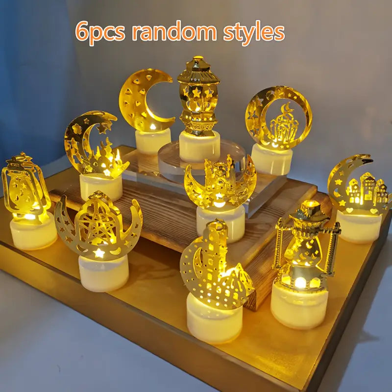 6pcs LED Ramadan & EID Table Lights