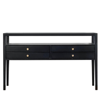 Cleo Console Table Black