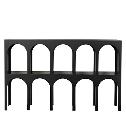 Arcade Console Table Black