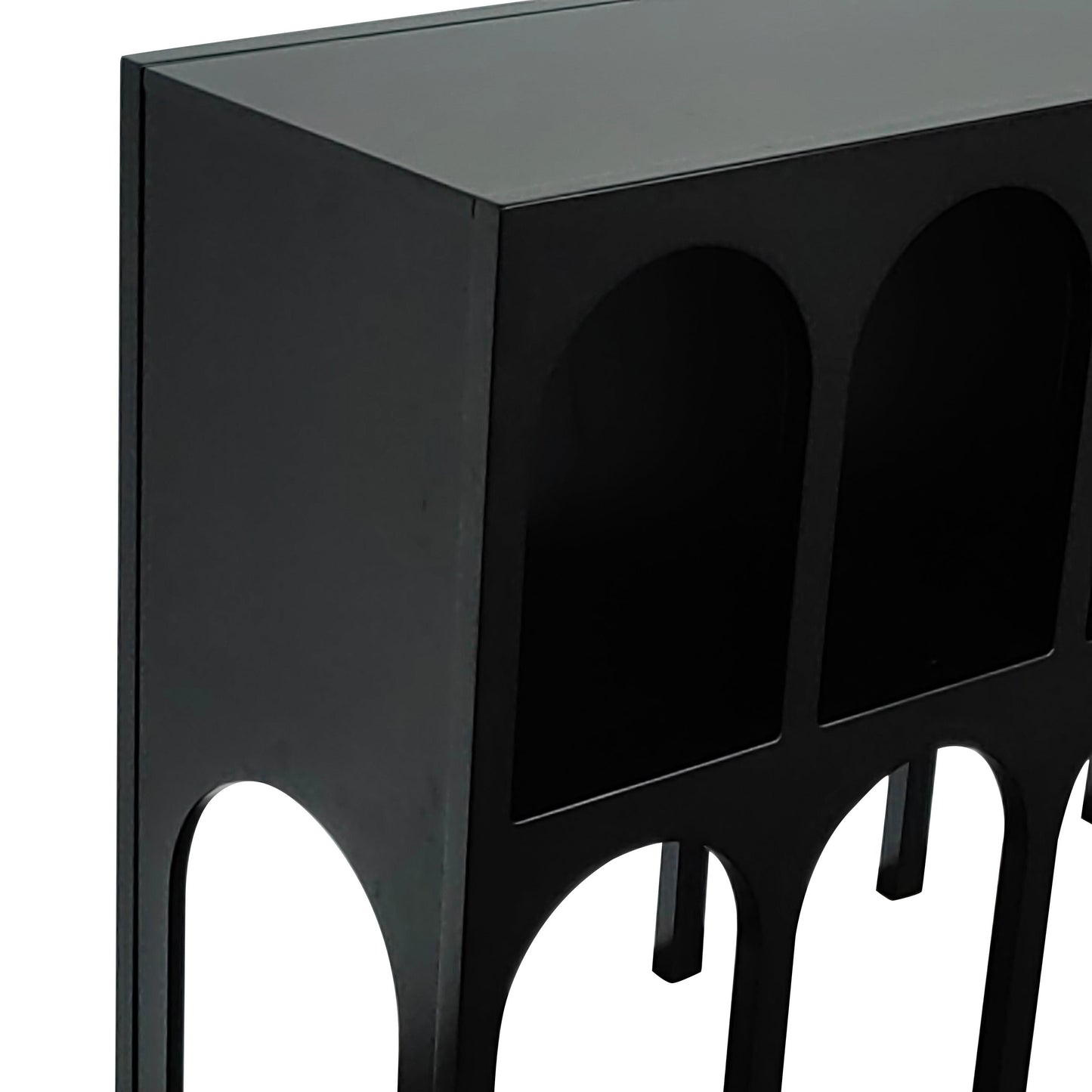 Arcade Console Table Black