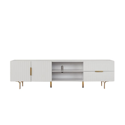 Carter Tv Unit White 200cm