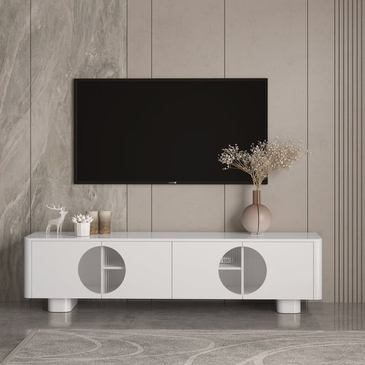 Como Tv Unit White 200cm