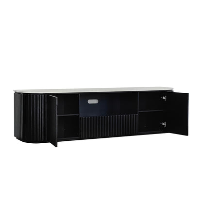 Dasha Tv Unit Black 200cm