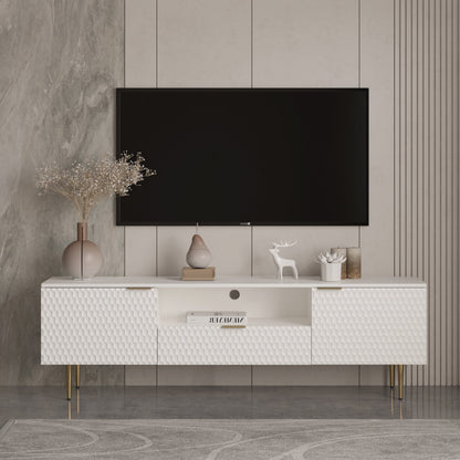 Lyla Tv Unit White 200cm