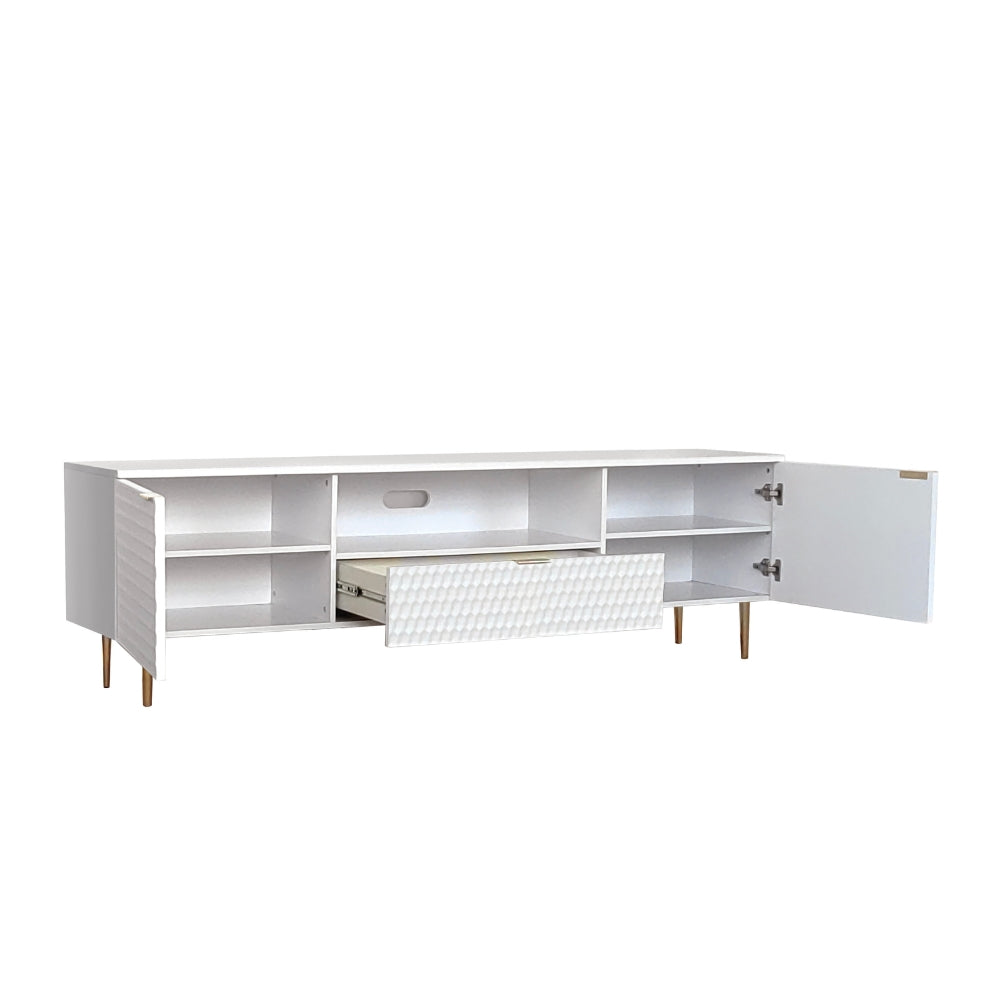 Lyla Tv Unit White 200cm