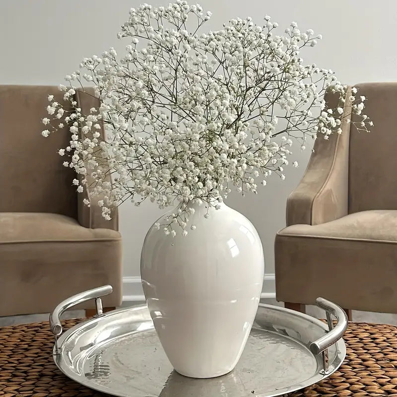 Modern White Ceramic Vase