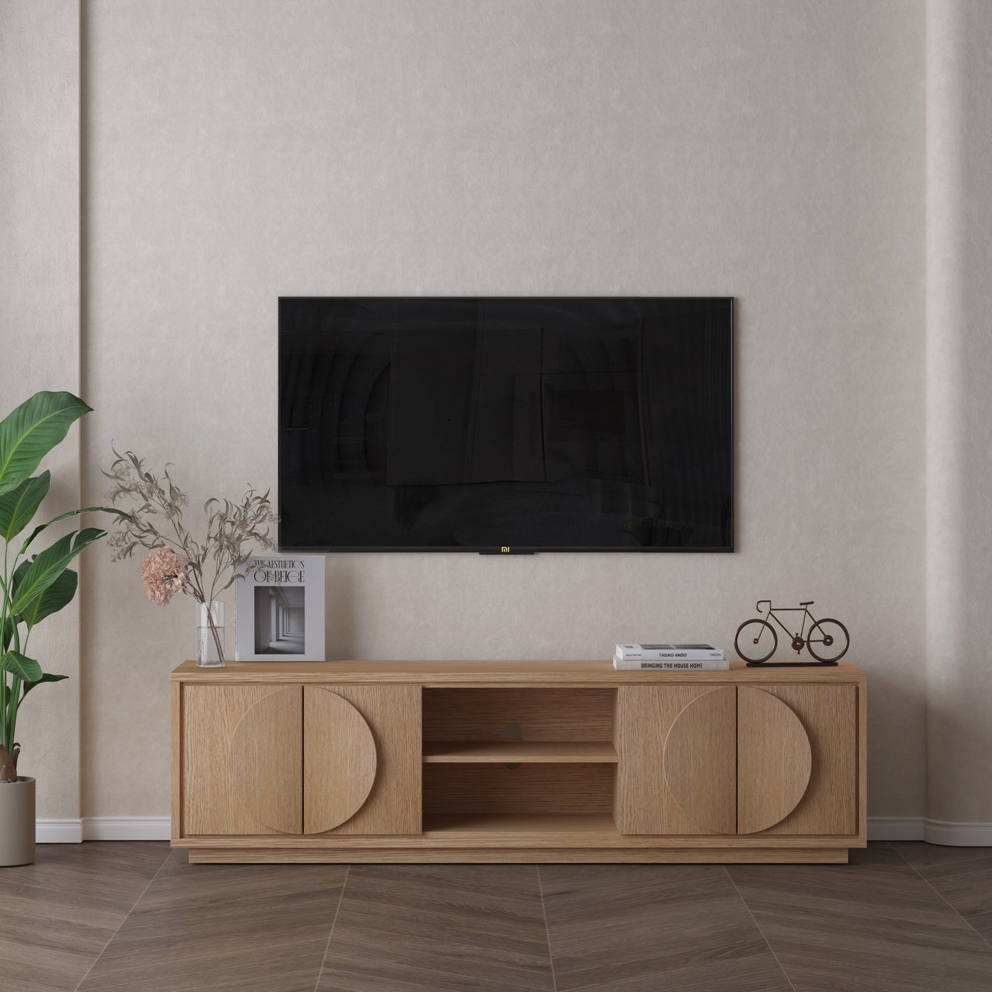 Nova Tv Unit Oak 200cm