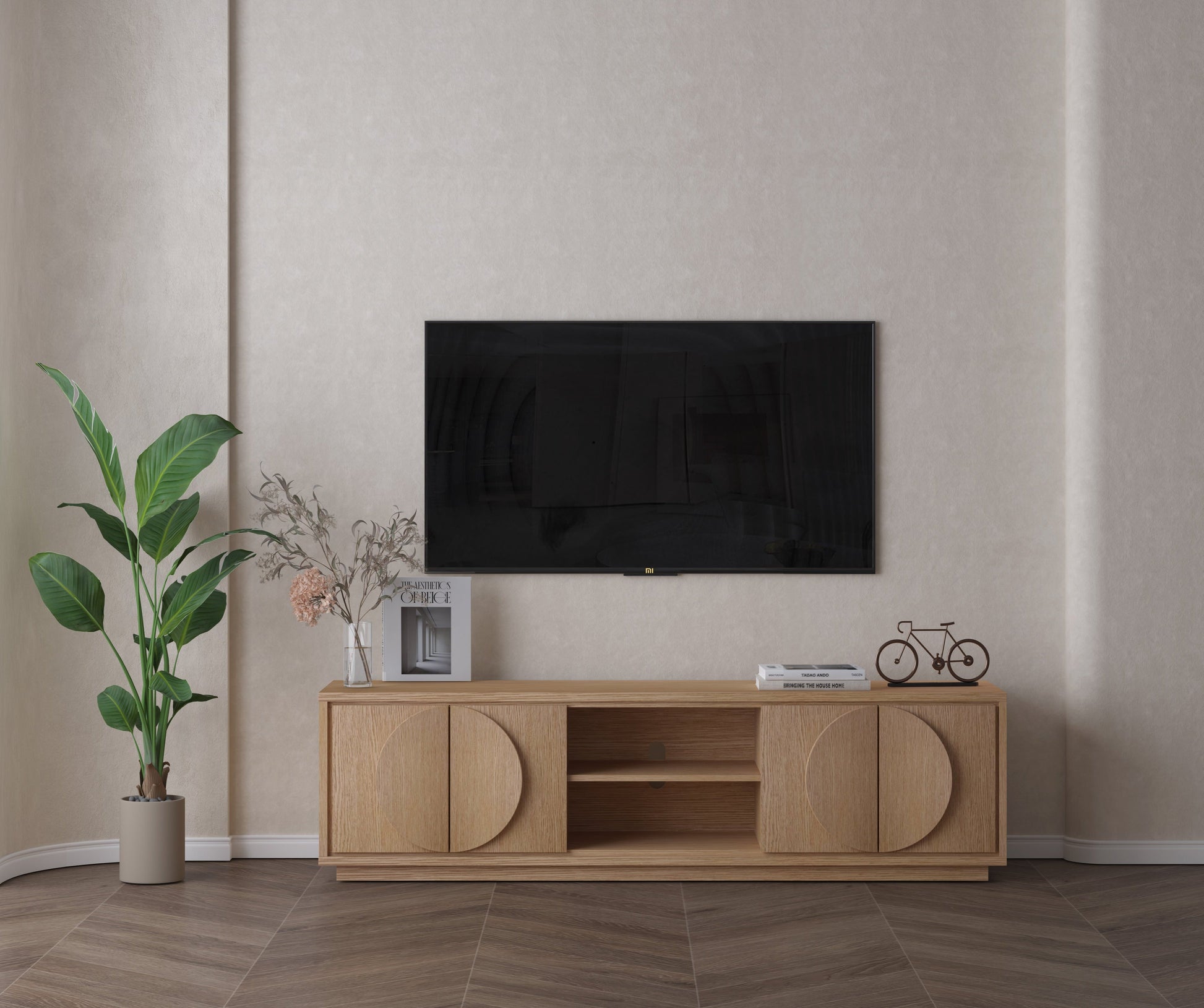 Nova Tv Unit Oak 200cm