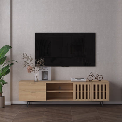 Parker Tv Unit Oak 200cm