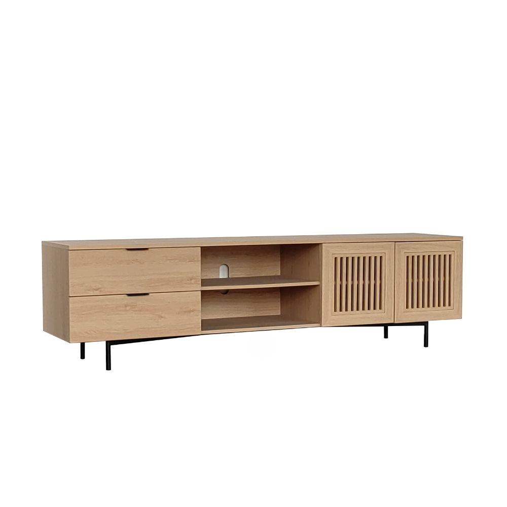 Parker Tv Unit Oak 200cm