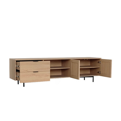 Parker Tv Unit Oak 200cm