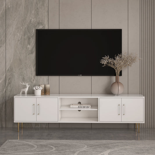 Soho Tv Unit White 200cm